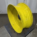 15"W x 38"D, John Deere Yellow 8-Hole Formed Plate , -2.81" Offset