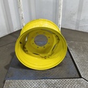 12"W x 24"D, John Deere Yellow 8-Hole Stub Disc (groups of 2 bolts) , -1.88" Offset
