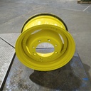 12"W x 24"D, John Deere Yellow 8-Hole Stub Disc (groups of 2 bolts) , -1.88" Offset