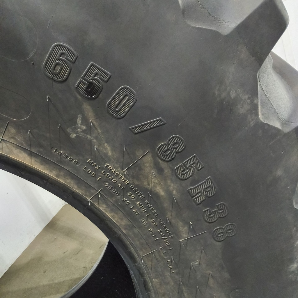 650/85R38 Firestone Radial Deep Tread 23 R-1W 173B 80%
