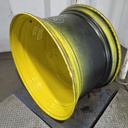 23"W x 38"D, John Deere Yellow 20-Hole Dolly Dual , -16.31" Offset
