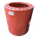 12 to 16-Hole 22"L FWD Spacer, Fendt/Agco Red