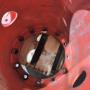 12 to 16-Hole 22"L FWD Spacer, Fendt/Agco Red