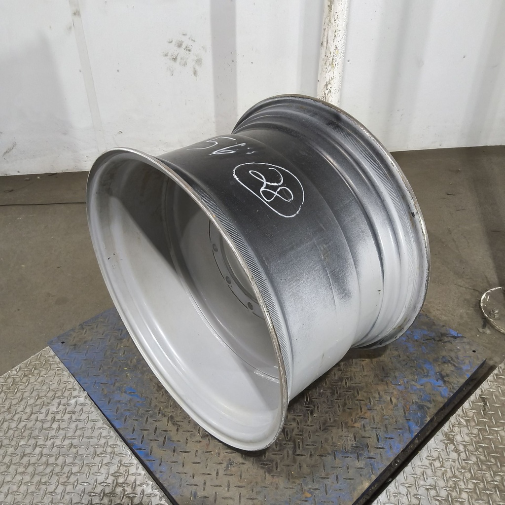 18"W x 28"D, Agco Corp Gray 10-Hole Formed Plate , 1.12" Offset