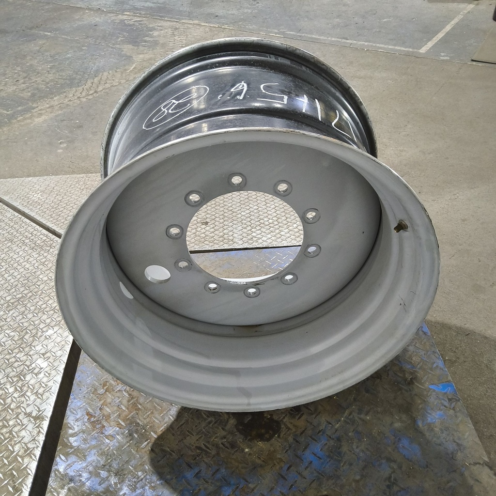 18"W x 28"D, Agco Corp Gray 10-Hole Formed Plate , 1.12" Offset