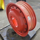 11"W x 38"D, Fendt/Agco Red 16-Hole Stub Disc , 1.88" Offset
