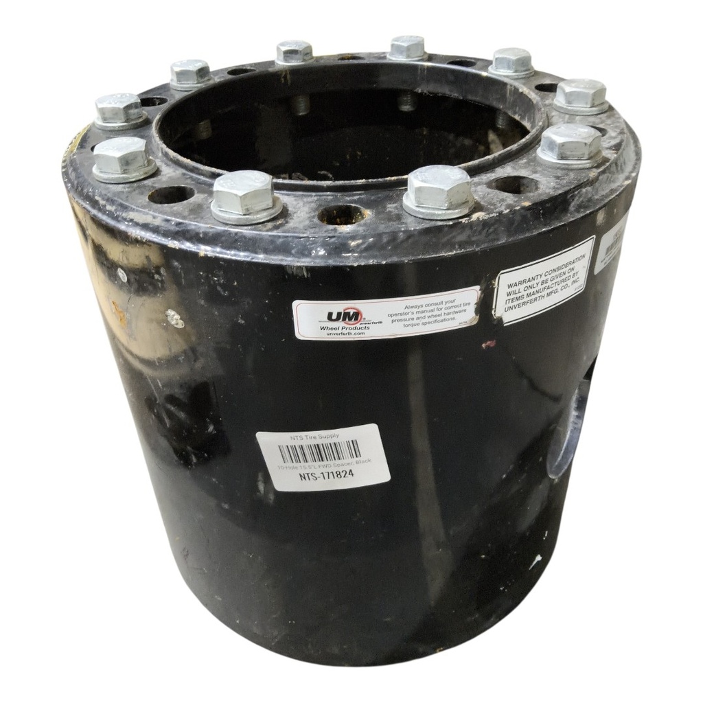10-Hole 15.5"L FWD Spacer, Black