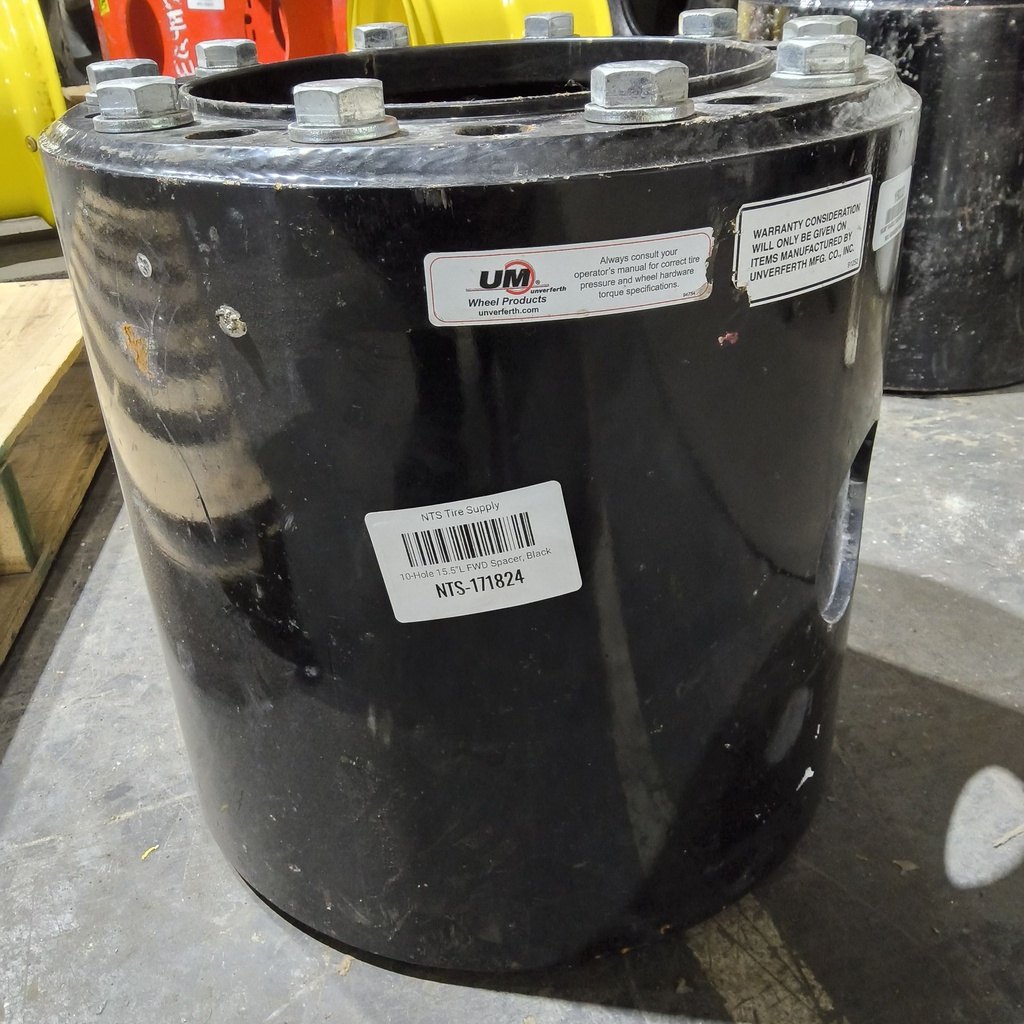 10-Hole 15.5"L FWD Spacer, Black