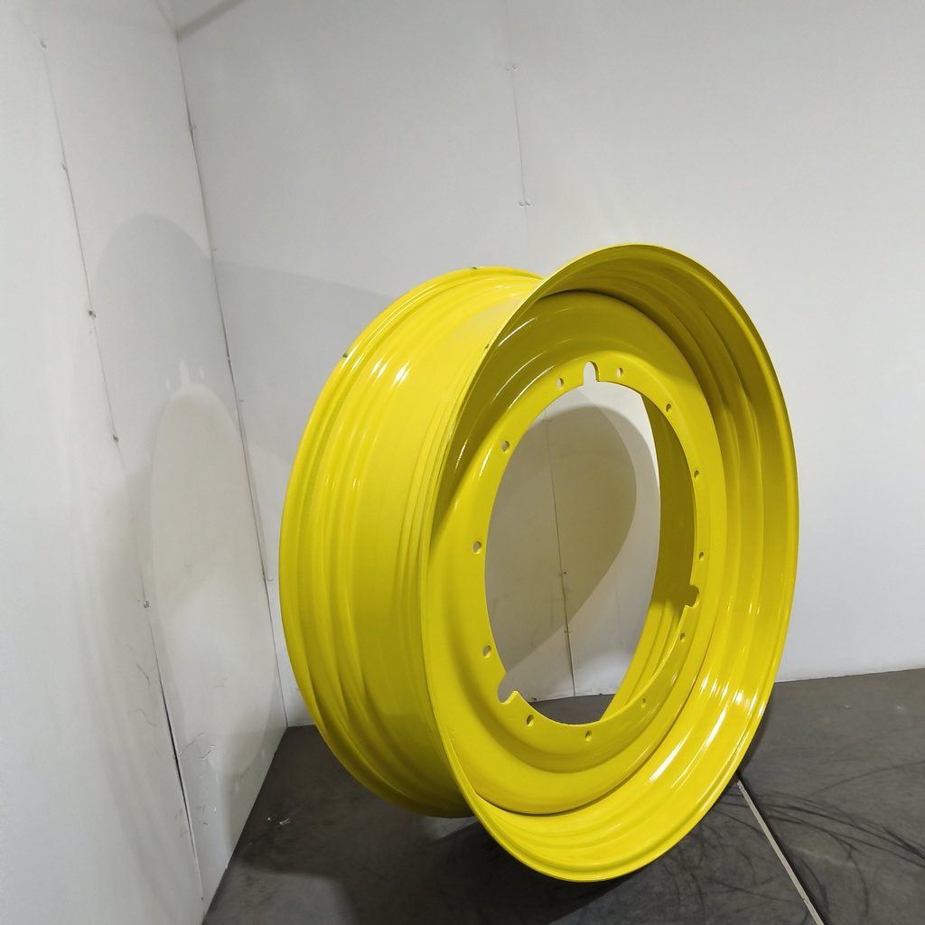 15"W x 50"D, John Deere Yellow 12-Hole Stub Disc , -3.12" Offset
