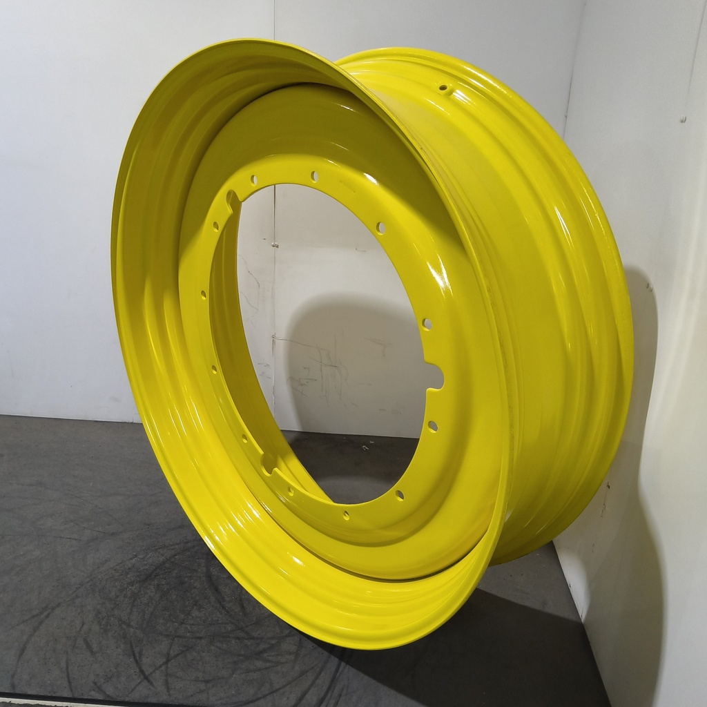 15"W x 50"D, John Deere Yellow 12-Hole Stub Disc , -3.25" Offset