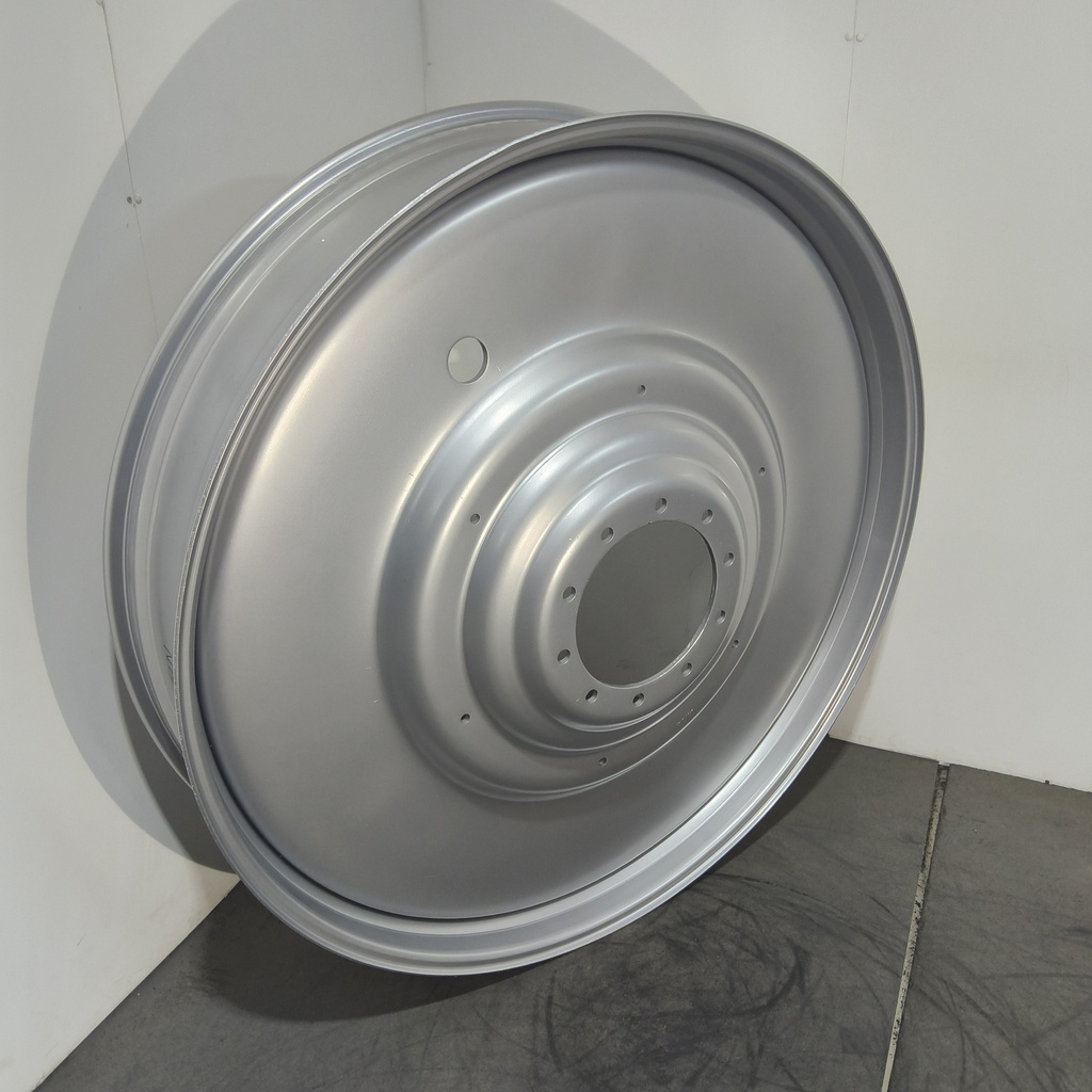 12"W x 54"D, Case IH Silver Mist 10-Hole Formed Plate , -9.25" Offset