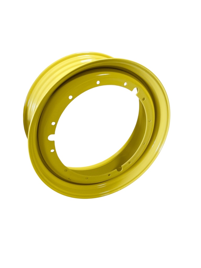 16"W x 42"D, John Deere Yellow 12-Hole Stub Disc , -6.12" Offset