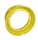 18"W x 42"D, John Deere Yellow 12-Hole Stub Disc , -3.12" Offset