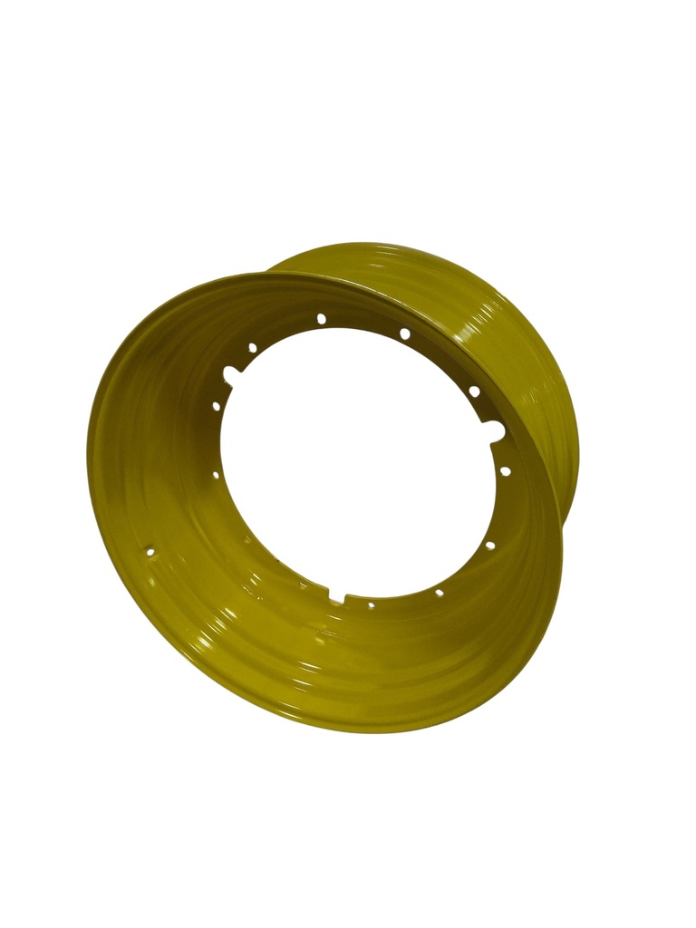 18"W x 42"D, John Deere Yellow 12-Hole Stub Disc , -3.12" Offset