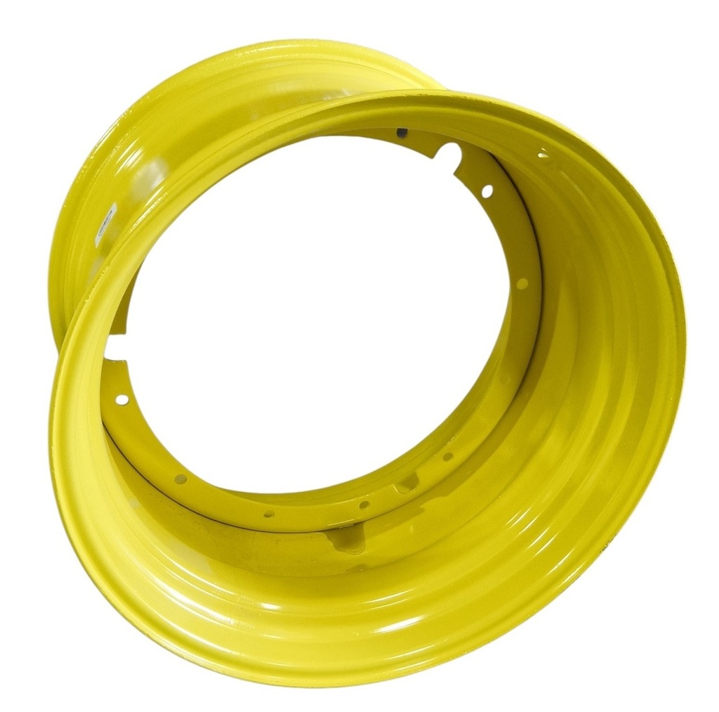 23"W x 38"D, John Deere Yellow 12-Hole Stub Disc , -3.38" Offset