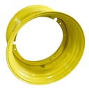 23"W x 38"D, John Deere Yellow 12-Hole Stub Disc , -3.38" Offset