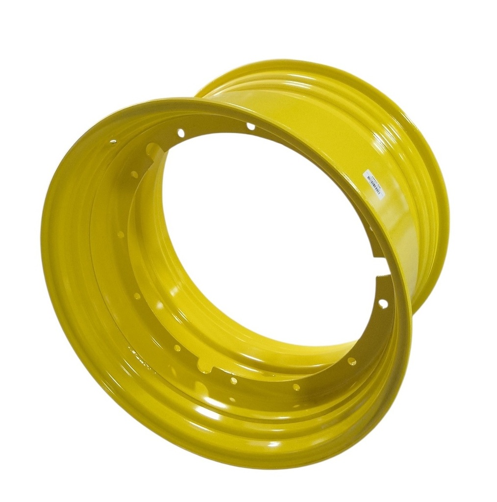 23"W x 38"D, John Deere Yellow 12-Hole Stub Disc , -3.38" Offset