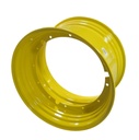 23"W x 38"D, John Deere Yellow 12-Hole Stub Disc , -3.38" Offset