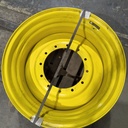 20"W x 34"D, John Deere Yellow 12-Hole Formed Plate , 2.31" Offset