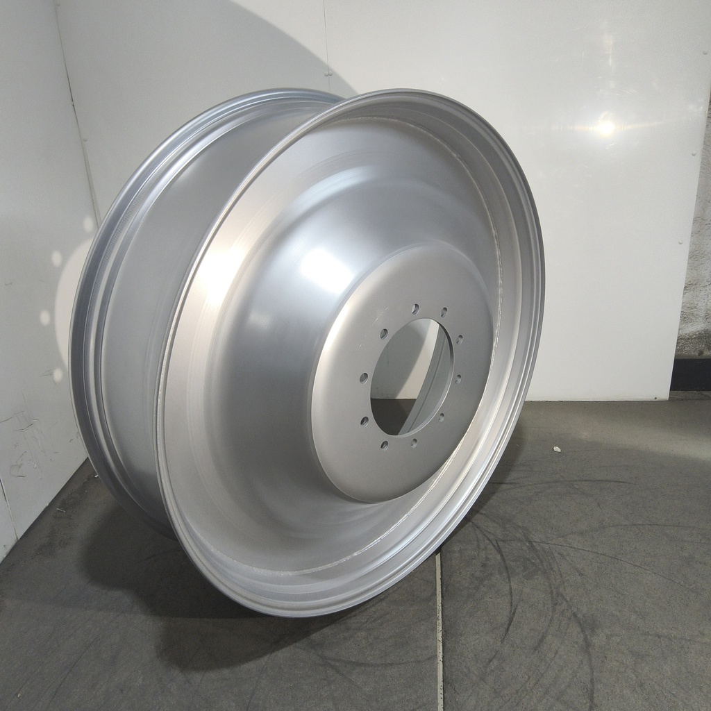 13"W x 46"D, Case IH Silver Mist 10-Hole Spun Disc , -9.25" Offset