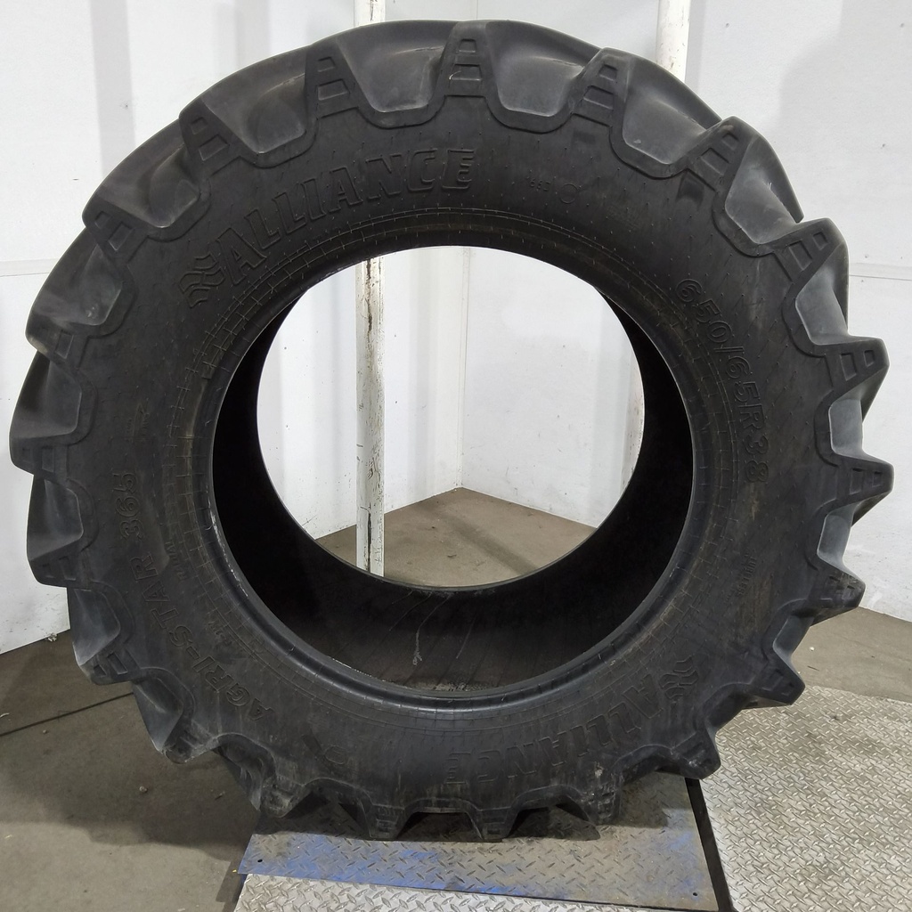 650/65R38 Alliance 365 Agristar R-1W 166D 75%