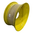 18"W x 38"D, John Deere Yellow 12-Hole Formed Plate Sprayer , -3.3" Offset