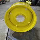 18"W x 38"D, John Deere Yellow 12-Hole Formed Plate Sprayer , -3.3" Offset