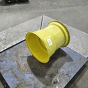16"W x 16.1"D, John Deere Yellow 8-Hole Formed Plate , -0.88" Offset