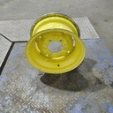 8"W x 15"D, John Deere Yellow 6-Hole Implement , 1.12" Offset
