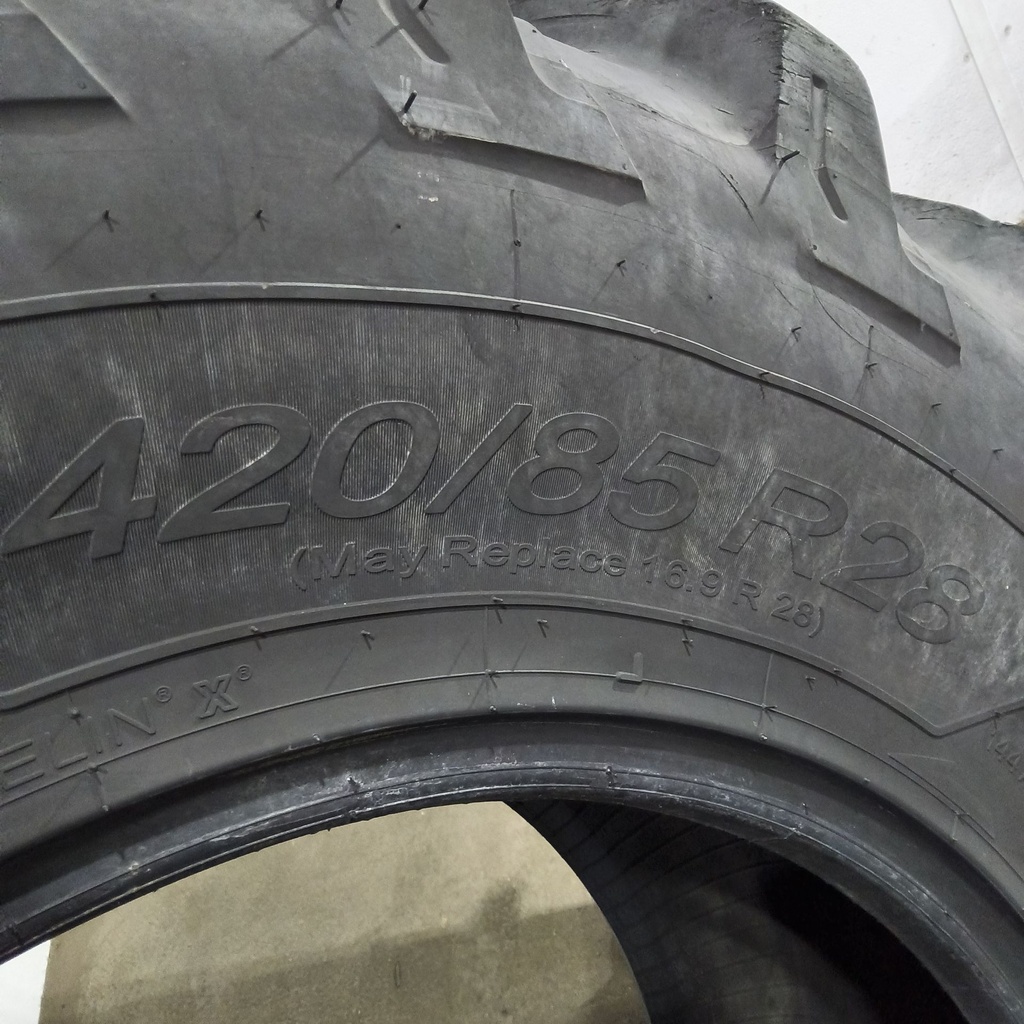 420/85R28 Michelin AgriBib 2 R-1W 144A8/144B 80%