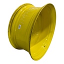 20"W x 46"D, John Deere Yellow 10-Hole Formed Plate , -9.38" Offset