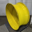 20"W x 46"D, John Deere Yellow 10-Hole Formed Plate , -9.38" Offset