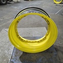 15"W x 34"D, John Deere Yellow 12-Hole Waffle Wheel (Groups of 3 bolts)