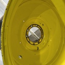 44"W x 46"D, John Deere Yellow 10-Hole Formed Plate , -1.88" Offset