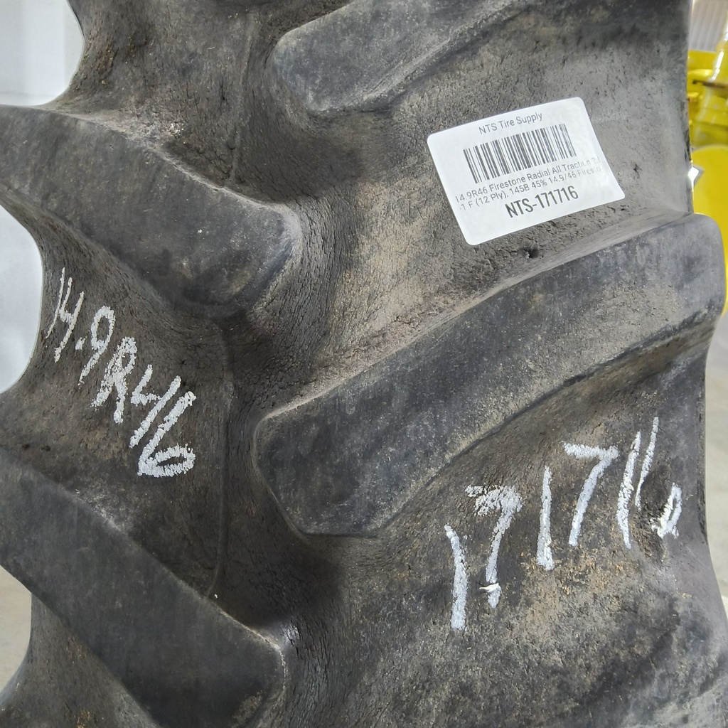 14.9R46 Firestone Radial All Traction 23 R-1 F (12 Ply), 145B 45%