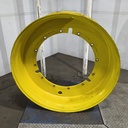 12"W x 46"D, John Deere Yellow 12-Hole Stub Disc , -3.62" Offset