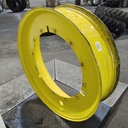 12"W x 46"D, John Deere Yellow 12-Hole Stub Disc , -3.62" Offset