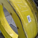 12"W x 46"D, John Deere Yellow 12-Hole Stub Disc , -3.62" Offset