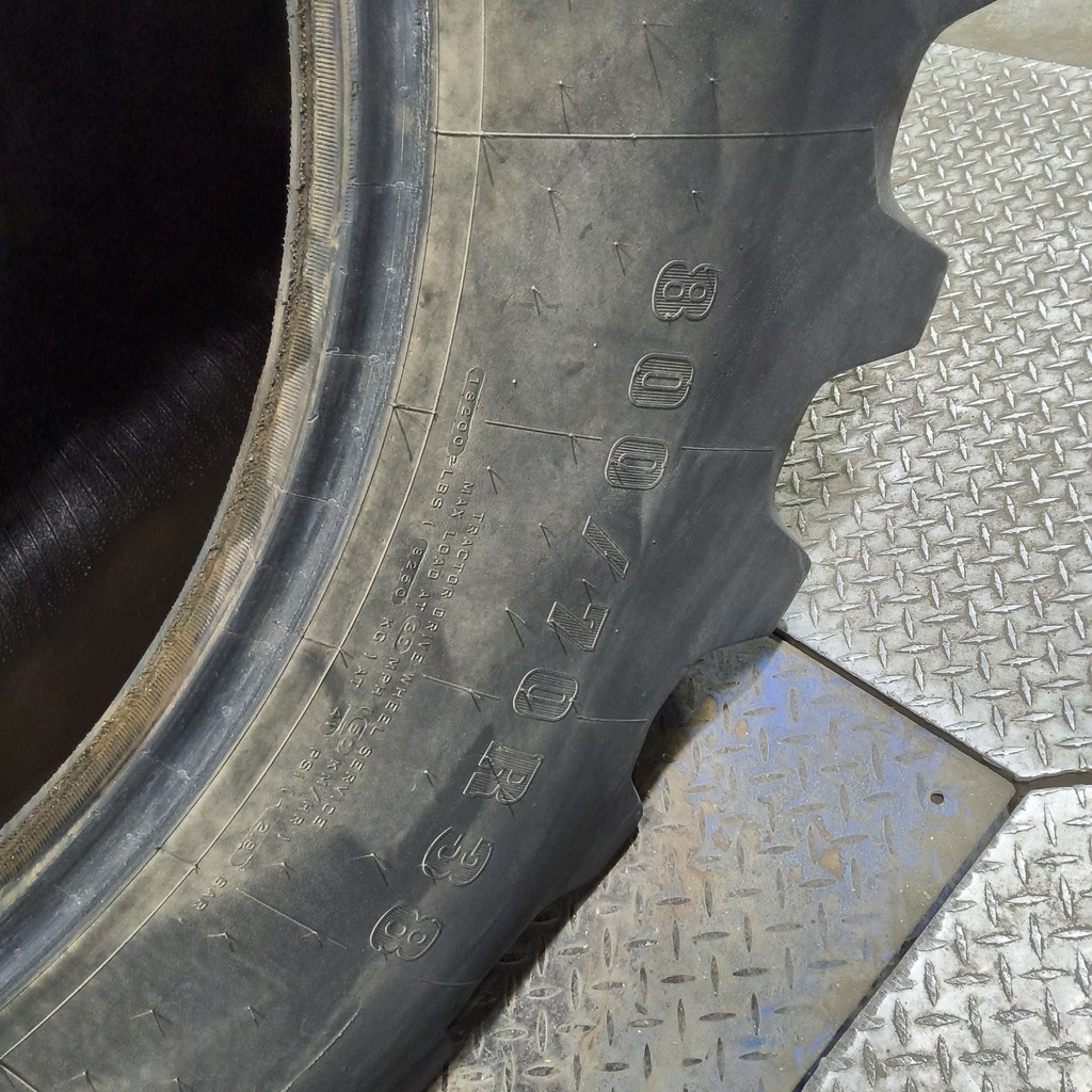 800/70R38 Firestone Radial Deep Tread 23 R-1W 181B 80%