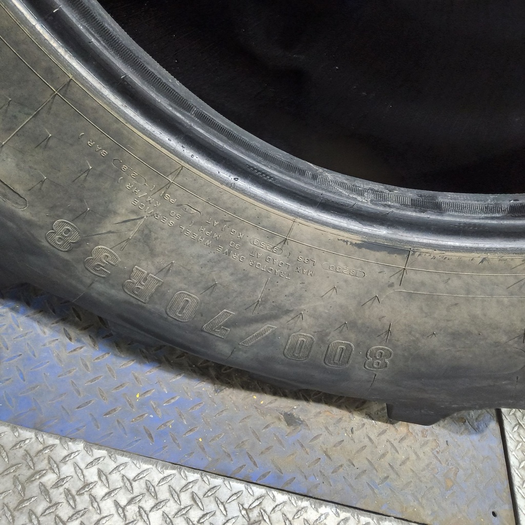 800/70R38 Firestone Radial Deep Tread 23 R-1W 181B 85%