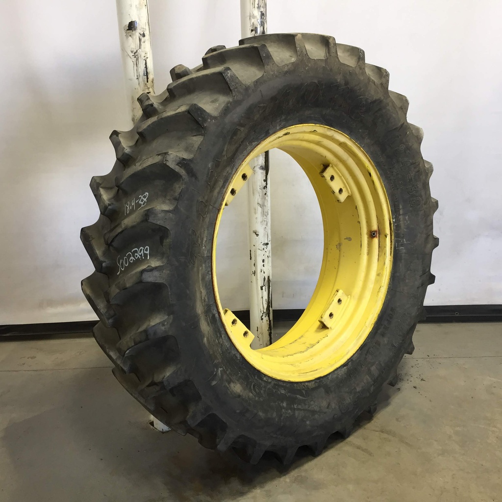 18.4/-38 Firestone Super All Traction II 23 R-1, D (8 Ply) 95%