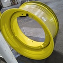 20"W x 42"D, John Deere Yellow 12-Hole Stub Disc , -3.75" Offset