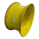 15"W x 30"D, John Deere Yellow 12-Hole Waffle Wheel (Groups of 3 bolts)