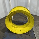 15"W x 30"D, John Deere Yellow 12-Hole Waffle Wheel (Groups of 3 bolts)