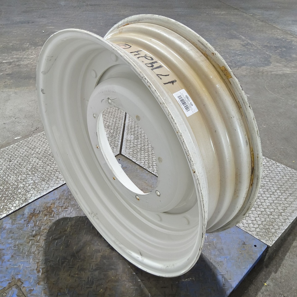 10"W x 34"D, Ford / New Holland White 12-Hole Stub Disc , 1.38" Offset