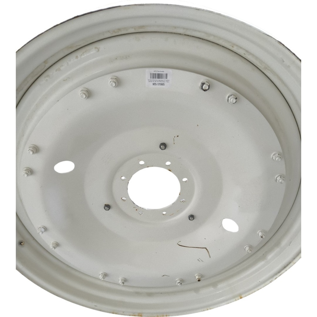 8-Hole Stub Disc (groups of 2 bolts) Center for 38"-54" Rim, Ford / New Holland White