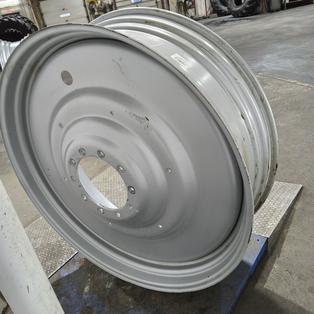 15"W x 50"D, Case IH Silver Mist 10-Hole Formed Plate , -9.25" Offset