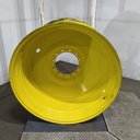 28"W x 46"D, John Deere Yellow 12-Hole Formed Plate Sprayer , -7.12" Offset