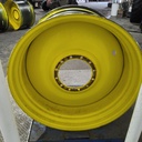 28"W x 46"D, John Deere Yellow 12-Hole Formed Plate Sprayer , -7.12" Offset