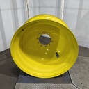 18"W x 42"D, John Deere Yellow 10-Hole Dolly Dual , -13.38" Offset
